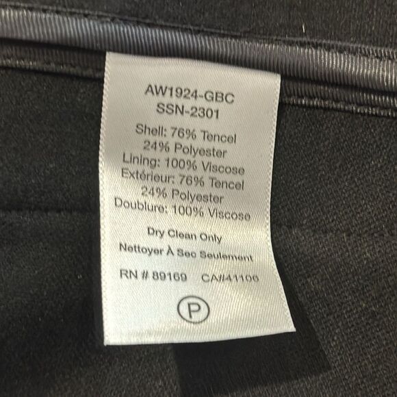 NWT ATM Black Relaxed Blazer Size 4 - Picture 13 of 14